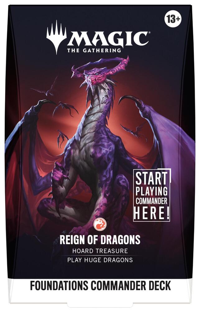Magic The Gathering: Foundations Starter Commander Deck (Preorder)