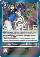 Unique Emblem: Ragnarok Attainer [P-244] (Official Store Tournament 2026 Vol. 3 Winner) [Promotional Cards]