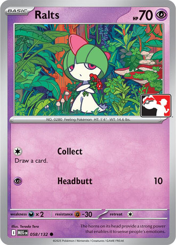 Ralts (058/132) [Prize Pack Series Nine]