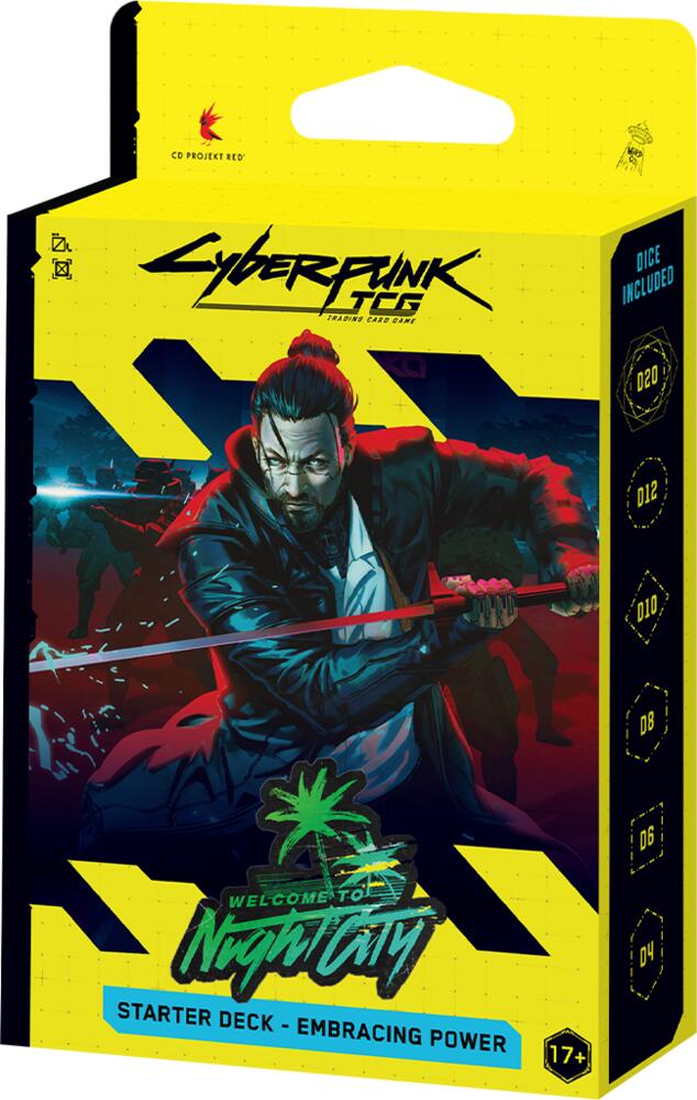 CYBERPUNK TCG: BETA STARTER DECK EMBRACING POWER