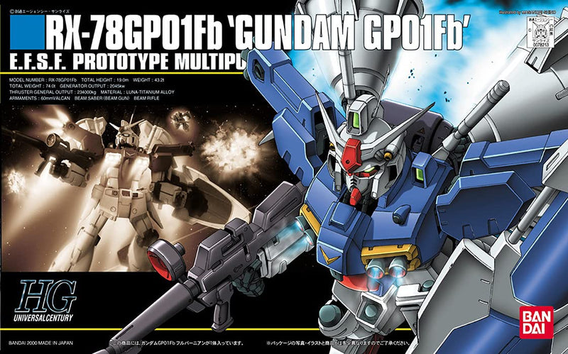 HG RX-78GP01FB Gundam 0083 HGU