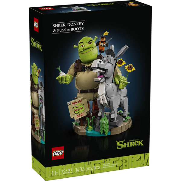 LEGO  Shrek, Donkey & Puss in Boots  72423