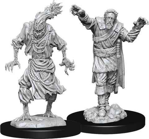 Dungeons & Dragons: Nolzur's Marvelous Unpainted Miniatures - W14 Scarecrow & Stone Cursed