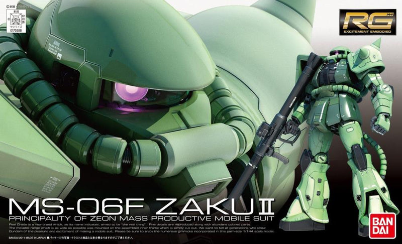 RG MS-06F Zaku II RG 1:144
