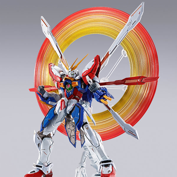 Tamashi Nations Metal Build- Mobile Fighter G Gundam- Burning Gundam & Burning Gundam II