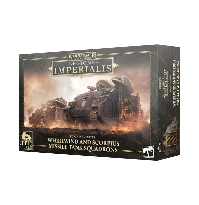 Warhammer The Horus Hersey: Legions Imperialis: Whirlwind and Scorpius Missile Tank Squadrons