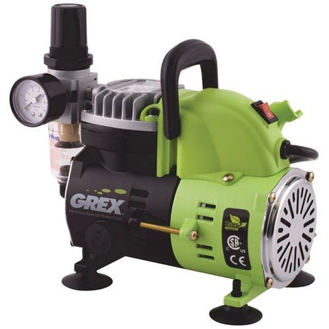 GREX- 1/8 HP Portable Piston Compressor (115V)