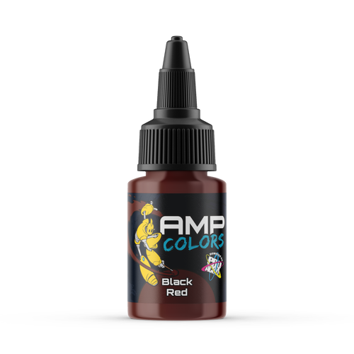 Pro Acryl AMP Colors Black Red