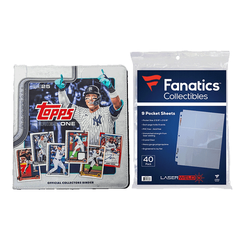 2025 Topps Series 1 Collectors Binder + Binder Pages