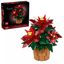 LEGO Icons Poinsettia Plant and Flower Building Set 10370