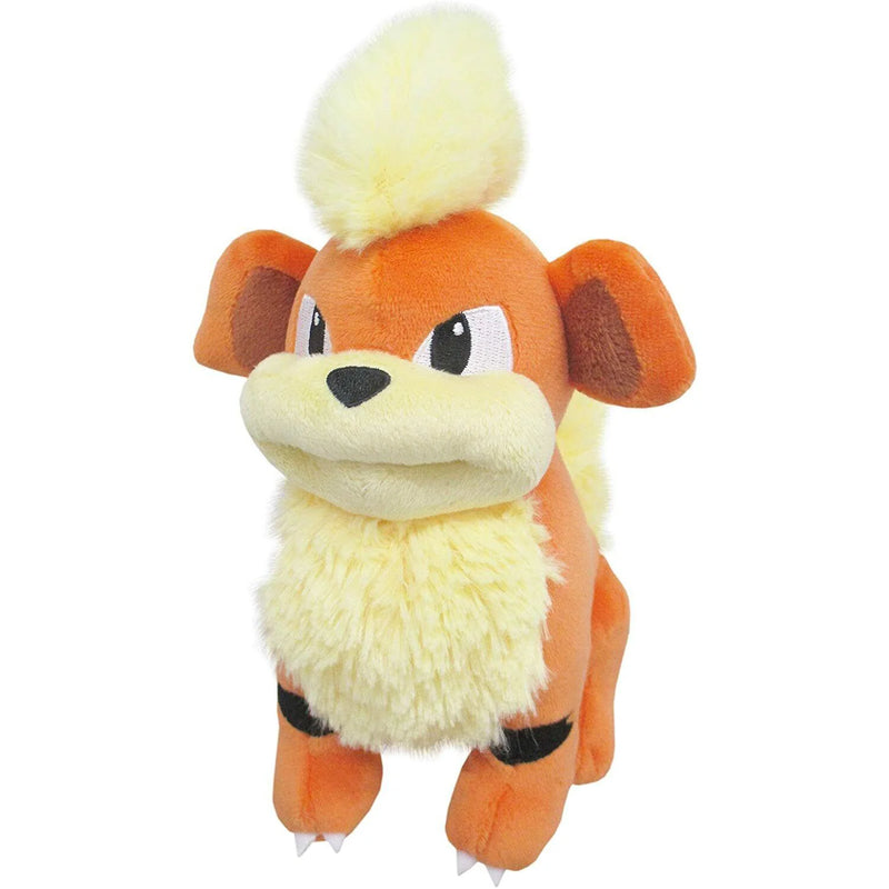 Sanei Pokemon All Star Collection PP97 Plush Growlithe, 7"