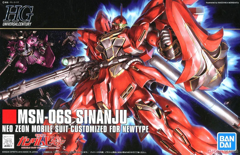 HGAC Msn-06S Sinanju Gundam UC 1:144