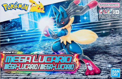 Bandai: Mega Lucario Pokemon Model Kit