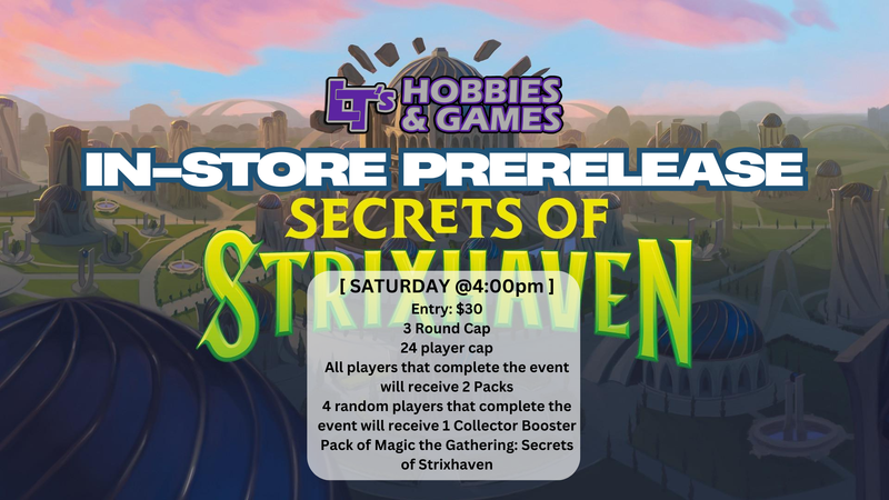 Magic the Gathering: Secrets of Strixhaven Saturday Sealed Prerelease Event Ticket