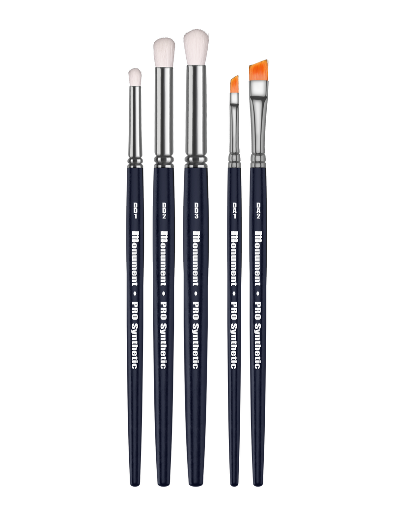 Pro Synthetic Drybrush Set