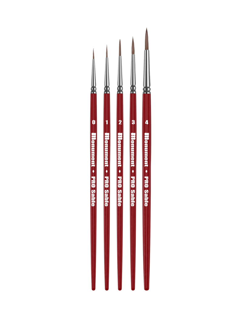 Pro Sable Brush Set