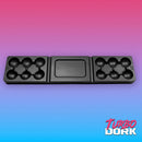 Turbo Dork Large Black Silicone Dry Palette