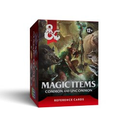 Dungeons & Dragons: Reference Cards Magic Items Common and Uncommon