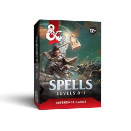 Dungeons & Dragons: Reference Cards Spells Level 0-1