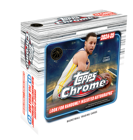 2024-25 Topps Chrome Basketball Mega Box