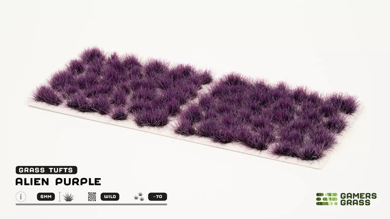Gamers Grass: Alien Purple 6mm (Wild)
