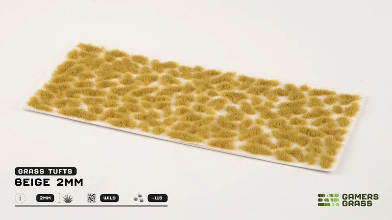 Gamers Grass: Beige 2mm (Wild)