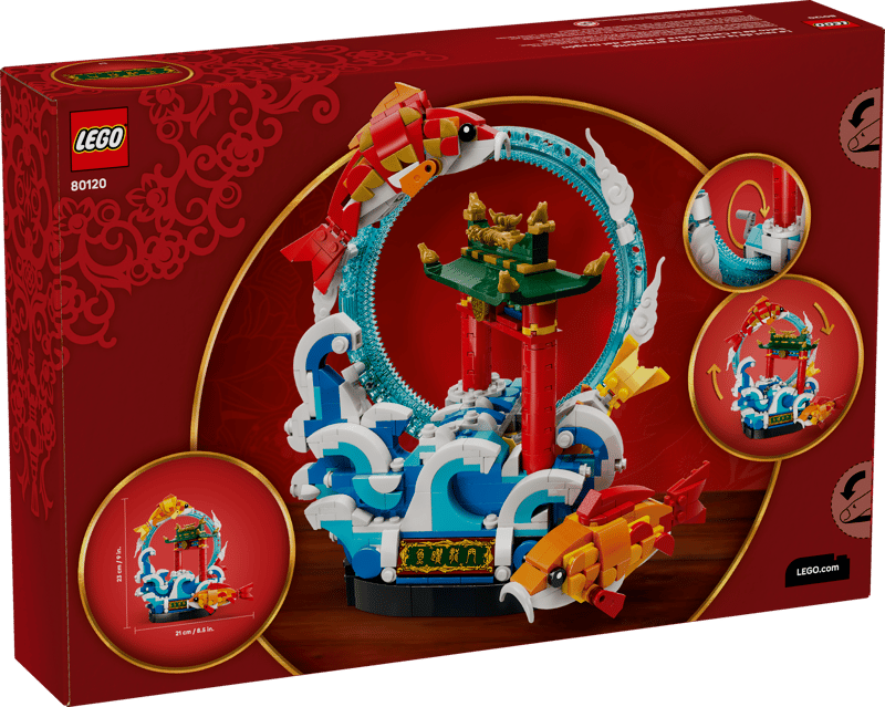 LEGO Prosperity Carp Leaping 80120