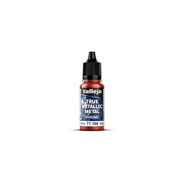 Vallejo True Metallic Metal paint bottle on a white background