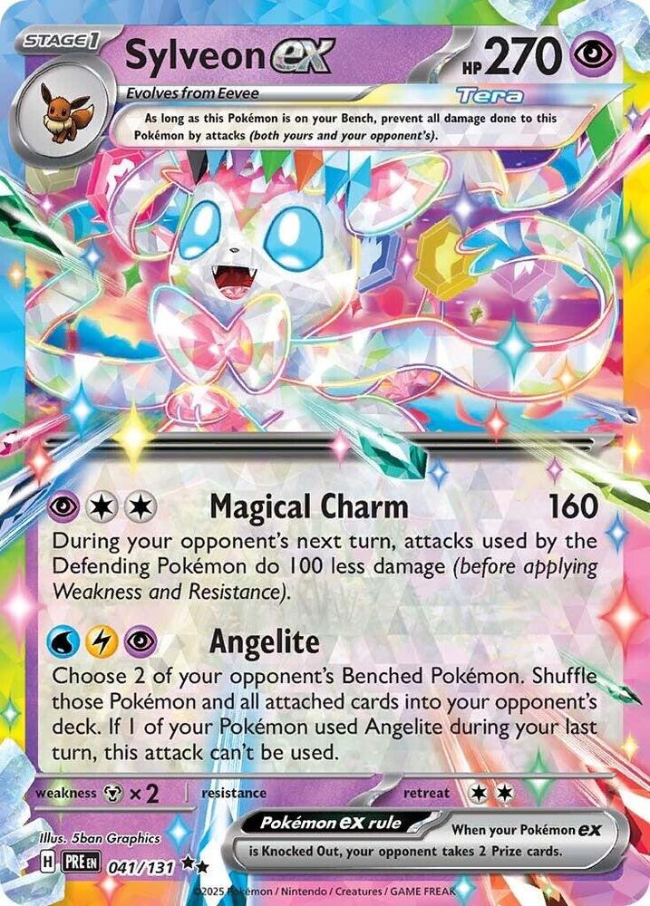 Sylveon ex (041/131) [Scarlet & Violet: Prismatic Evolutions]