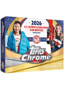 2026 Topps Chrome® U.S. Winter Olympics & Paralympic Team Hopefuls - Hobby Box