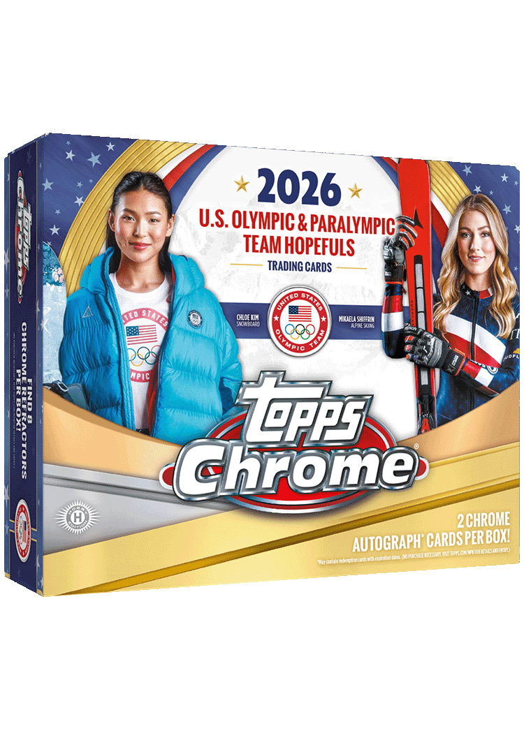 2026 Topps Chrome® U.S. Winter Olympics & Paralympic Team Hopefuls - Hobby Box
