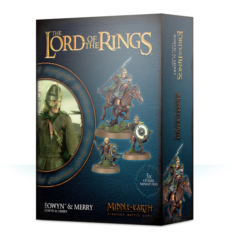 Lord of the Rings: Eowyn & Merry Miniature