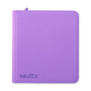 Vault X Zip Binder Just Purple 12-Pocket