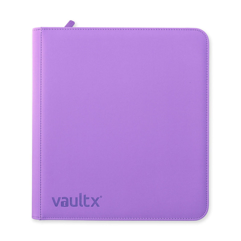 Vault X Zip Binder Just Purple 12-Pocket