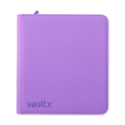 Vault X Zip Binder Just Purple 12-Pocket
