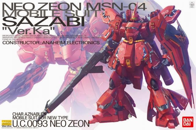 MG Sazabi (Ver.Ka)Char's Counter Attack
