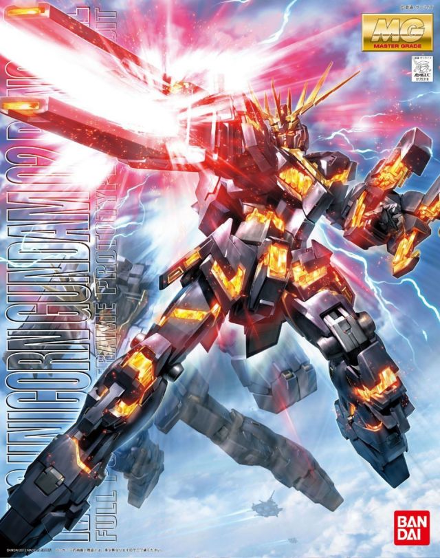 MG RX-0 Unicorn Gundam 02 Banshee Full Psycho-Frame