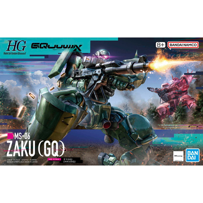 HG Zaku Mobile Suit Gundam GQuuuuuuX 1:144