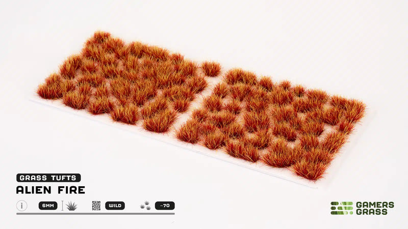 Gamers Grass: Alien Fire 6mm (Wild)