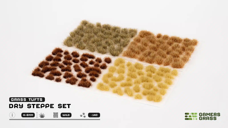 Gamers Grass: Dry Steppe Set (Wild)