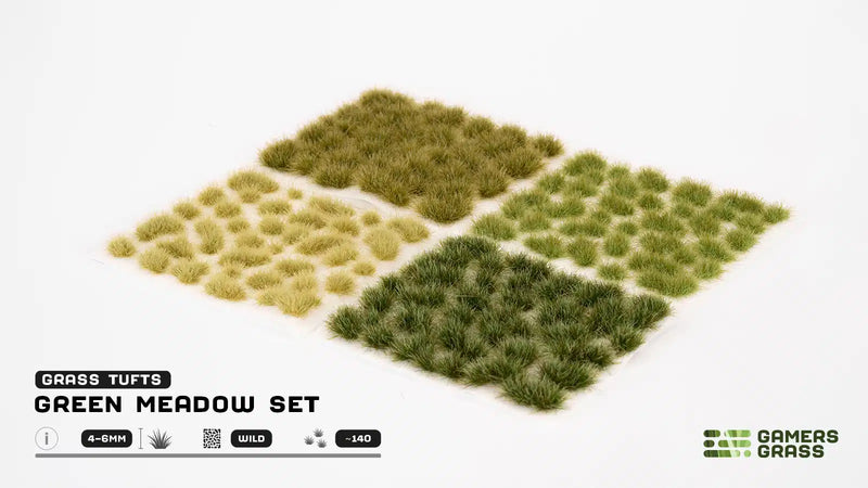 Gamers Grass: Green Meadow Set (Wild)