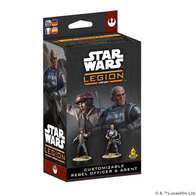 Star Wars: Legion – Customizable Rebel Officer & Agent