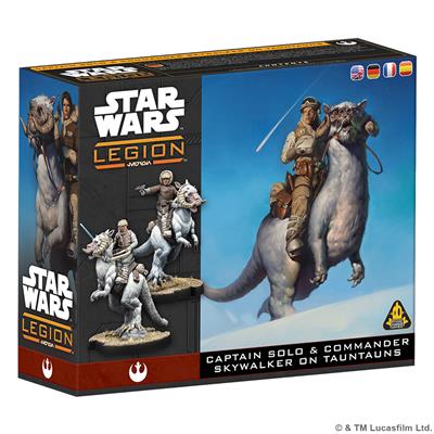 Star Wars: Legion – Captain Solo & Commander Skywalker on Tauntauns Item No. SWQ41