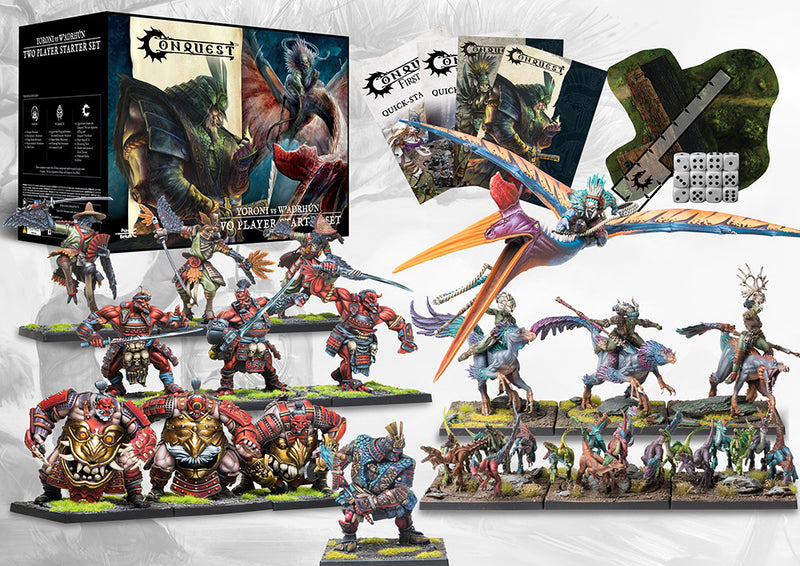 Conquest: Two Player Starter Set - Yoroni vs W’adrhŭn