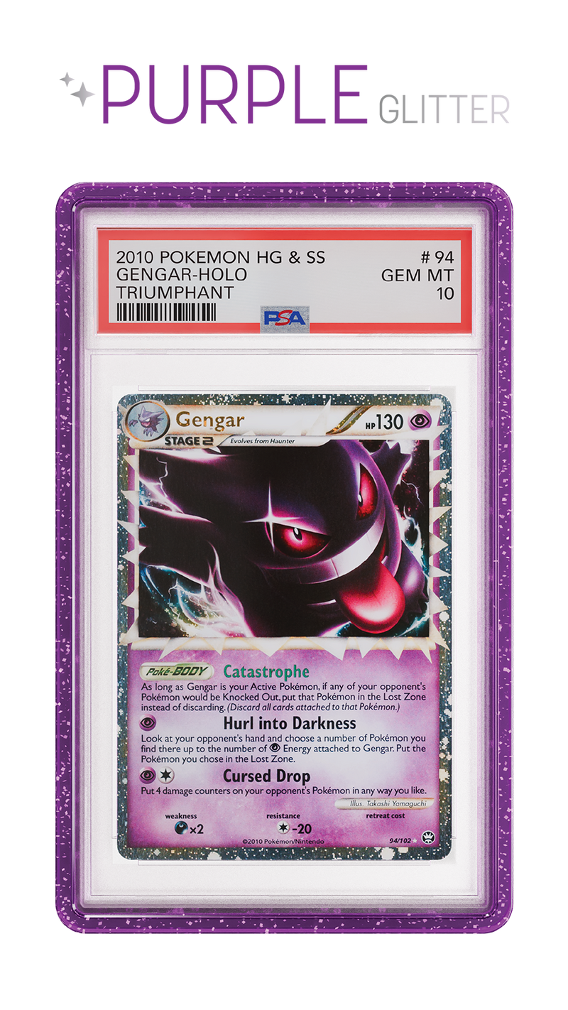 Graded Guard Limited Edition Purple Glitter (PSA)