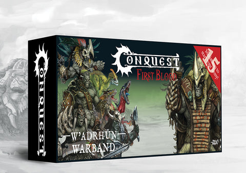 Conquest: W’adrhŭn - First Blood Warband